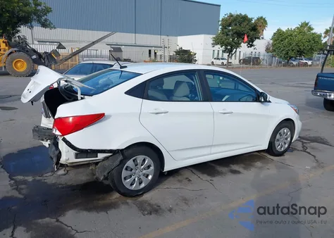 2017 Hyundai Accent Se from USA, damaged, VIN KMHCT4AE4HU286361